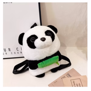 Balo Gấu Trúc Panda Ôm Ống Trúc Nhồi Bông Size Lớn Đáng Yêu Đựng Ipad - Dmastore