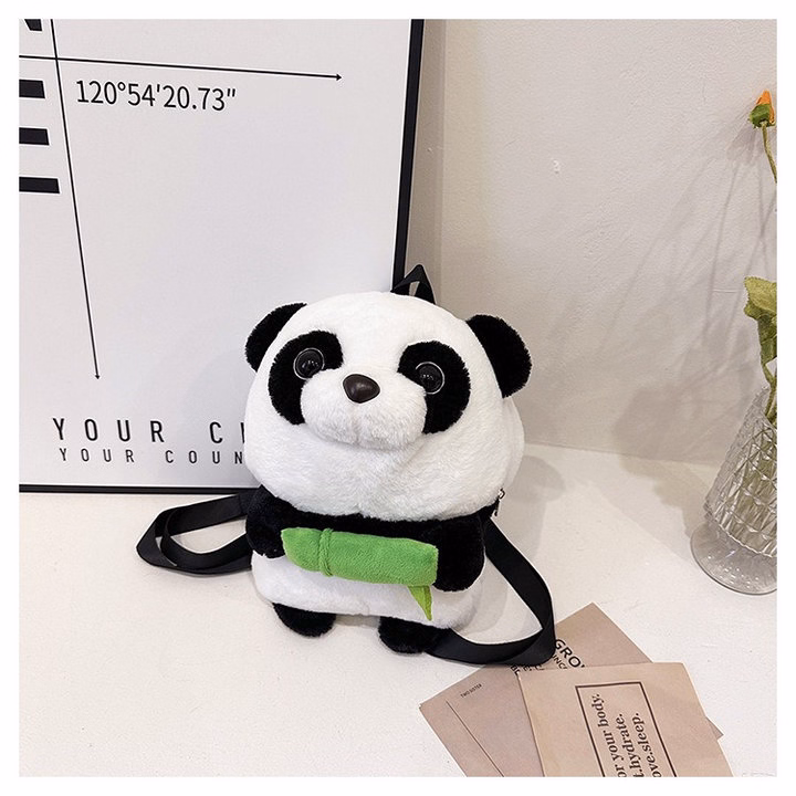 Balo Gấu Trúc Panda Ôm Ống Trúc Nhồi Bông Size Lớn Đáng Yêu Đựng Ipad - Dmastore - Ảnh 16