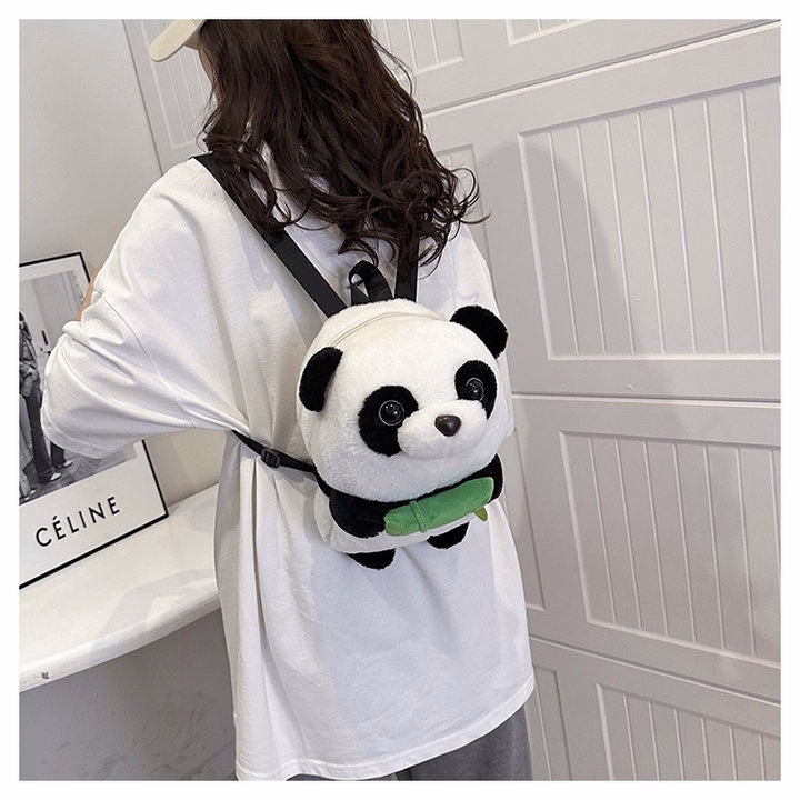 Balo Gấu Trúc Panda Ôm Ống Trúc Nhồi Bông Size Lớn Đáng Yêu Đựng Ipad - Dmastore - Ảnh 17