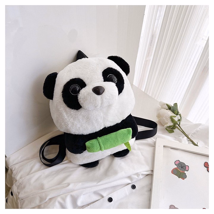 Balo Gấu Trúc Panda Ôm Ống Trúc Nhồi Bông Size Lớn Đáng Yêu Đựng Ipad - Dmastore - Ảnh 20
