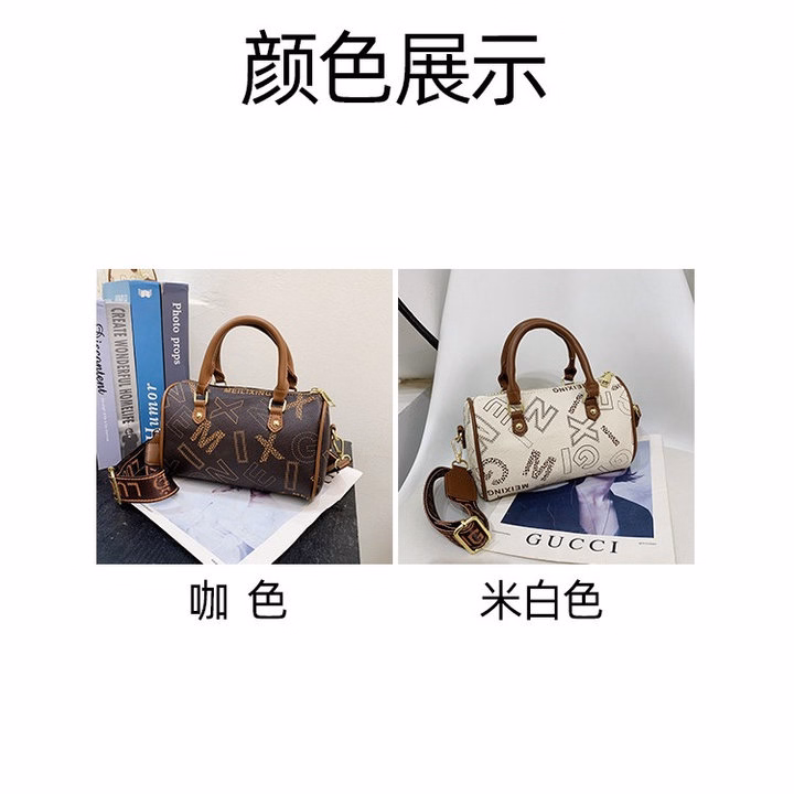 Túi Xách Đeo Vai Dáng Trống Hoa Văn Xinh Xắn, Phong Cách Hiện Đại Pp509 - Pipi Store - Ảnh 14