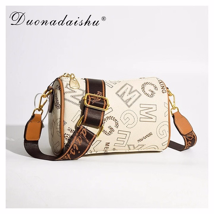 Túi Đeo Chéo Dáng Trống Hoa Văn Xinh Xắn Thời Trang Hàn Quốc Wh514 - Winnie House - Ảnh 10