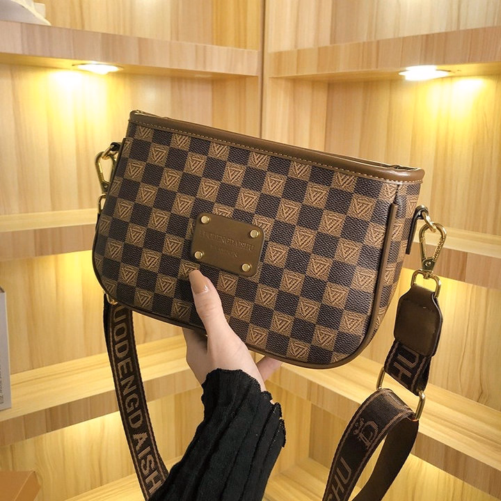 Túi Đeo Vai In Họa Tiết Kẻ Sọc Đơn Giản Chất Lượng Wh515, W346 - Winnie House - Ảnh 5