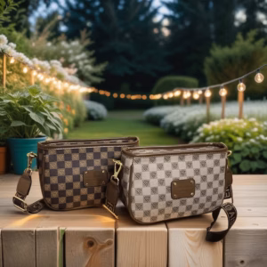 Túi Đeo Vai In Họa Tiết Kẻ Sọc Đơn Giản Chất Lượng Pp515, P346 - Pipi Store