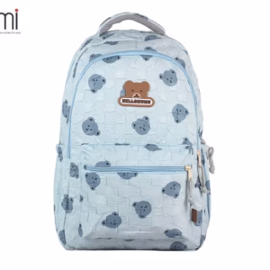 Balo Học Sinh Dễ Thương Họa Tiết Gấu Nổi - Emi Fashion