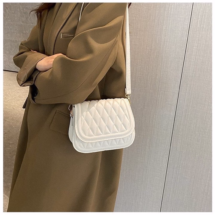 Túi Đeo Chéo Họa Tiết Kim Cương Cổ Điển Phong Cách Phương Tây Wh536 - Winnie House - Ảnh 7