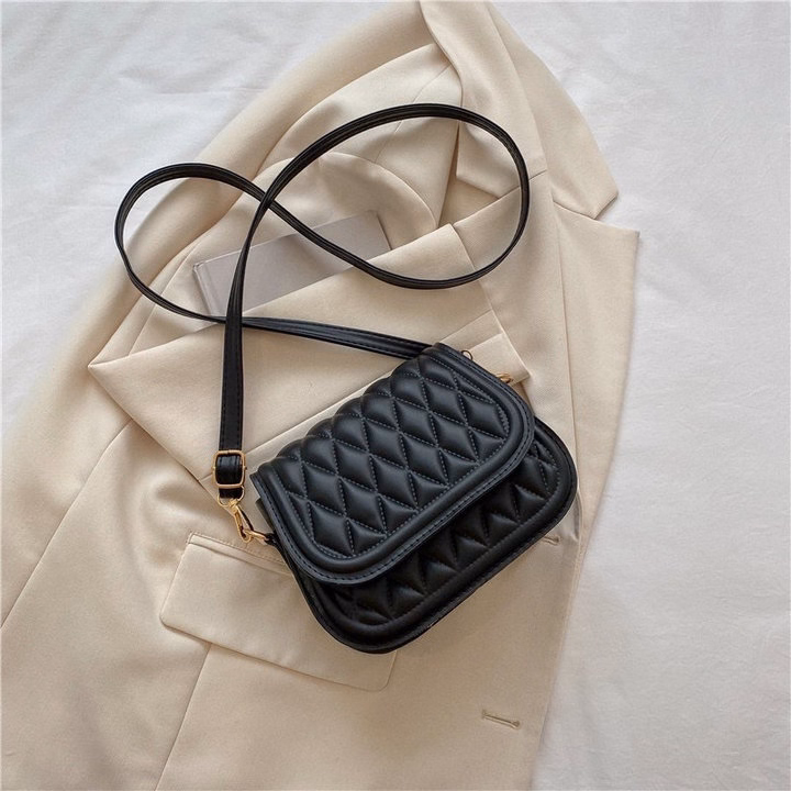 Túi Đeo Chéo Họa Tiết Kim Cương Cổ Điển Phong Cách Phương Tây Pp536 - Pipi Store - Ảnh 4