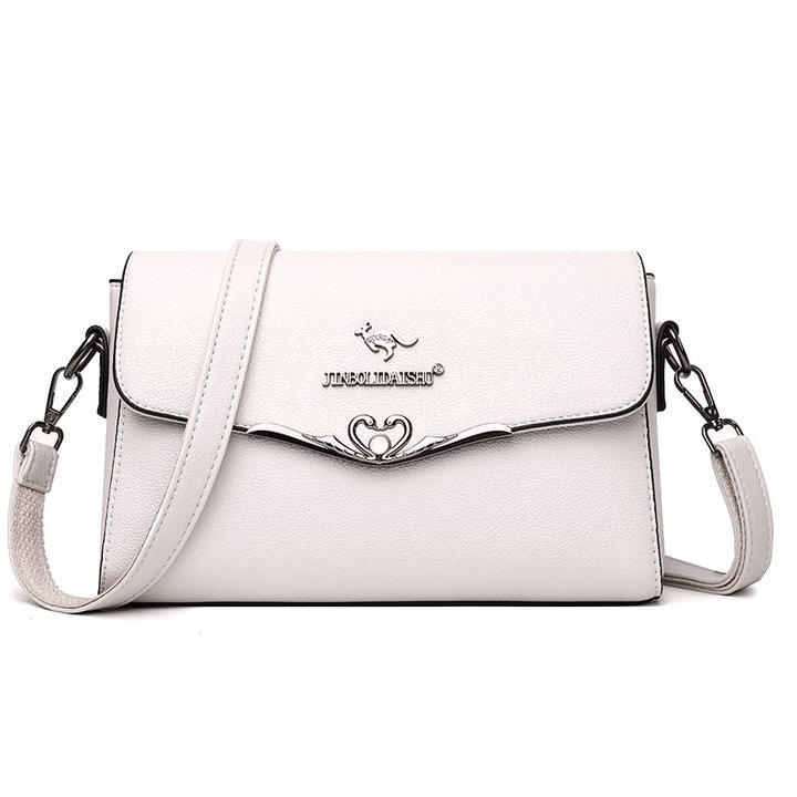 Túi Xách Nữ Đeo Chéo, Đeo Vai Nắp Gập Thời Trang Trung Niên Pp548 - Pipi Store - Ảnh 7