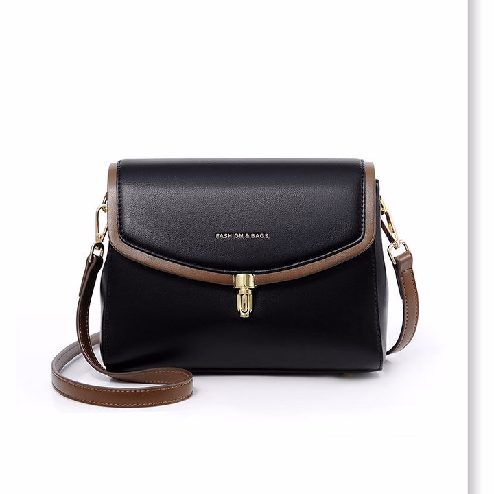 Túi Xách Công Sở Dáng Chữ Nhật Da Mềm Kẻ Viền Khóa Mới Lạ Wh557, W483 - Winnie House - Ảnh 4