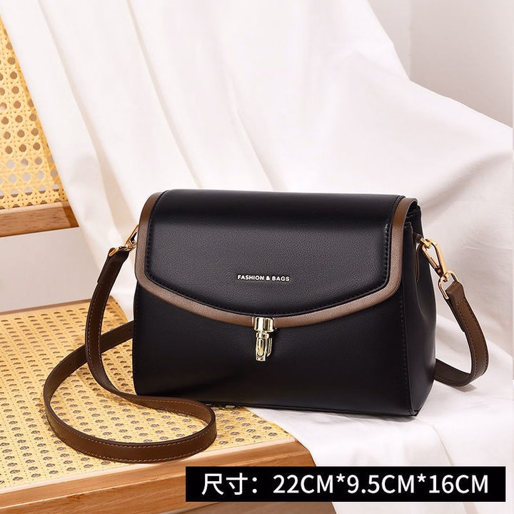 Túi Xách Công Sở Dáng Chữ Nhật Da Mềm Kẻ Viền Khóa Mới Lạ Wh557, W483 - Winnie House - Ảnh 2