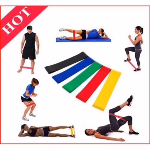 Combo 5 Dây Thun Đàn Hồi Tập Mông, Đùi (5 Size) - Su