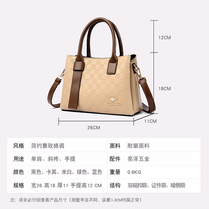 Túi Xách Nữ Đeo Vai Cao Cấp Phong Cách Hiện Đại Âu Mỹ Tvnn463 - Janev - Ảnh 14