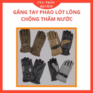 Găng Tay Phao Lót Lông Chống Thấm Nước Ctb605 - Bechip
