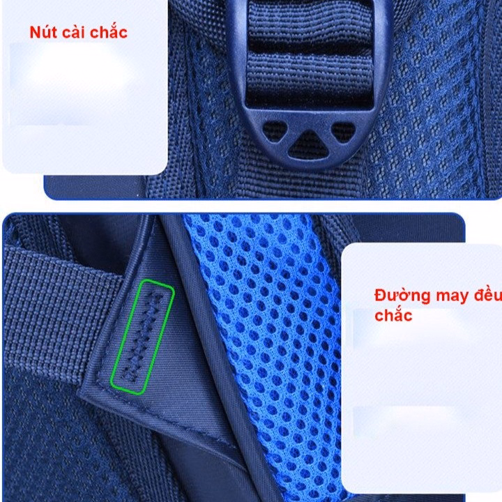 Ba Lô Chống Gù Hình Gấu Cho Bé - Ảnh 4