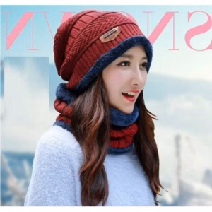 Set Mũ Kèm Khăn Phù Hợp Cả Nam Và Nữ