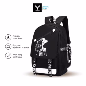 Balo Unisex Hình Boymusic Và Onepiece Thời Trang Bl176 - Praza