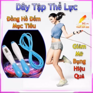 Dây Nhảy Tập Thể Dục Thể Thao Có Đếm Số Lần Nhảy