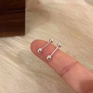 Bông Tai Chốt Vặn Bạc Ta Cao Cấp - Thắng Giang