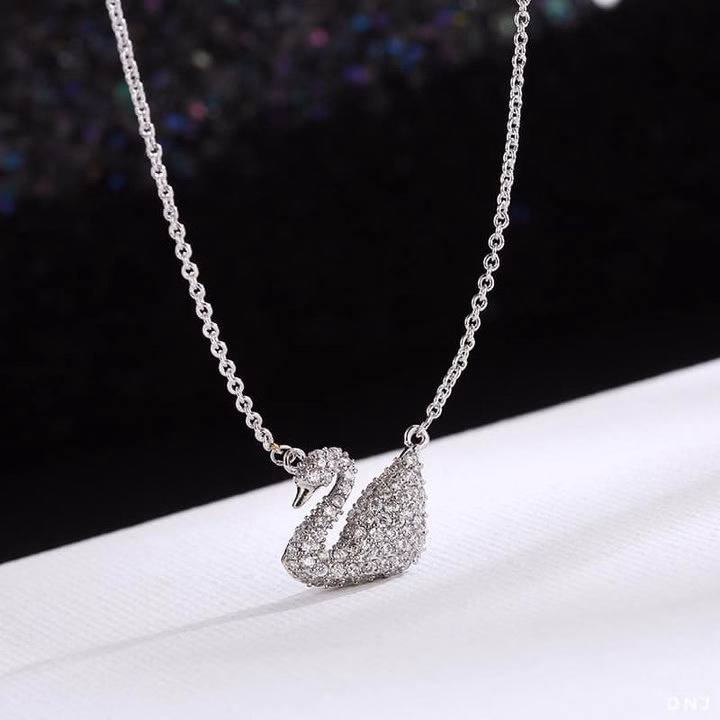 Dây Chuyền Thiên Nga Bạc Xi Vàng Cao Cấp - Thắng Giang - Ảnh 3