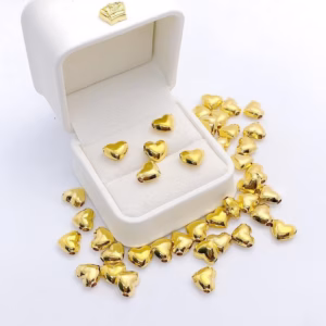 Mặt Dây Chuyền Hình Trái Tim Vàng Tây 10 Kara - Thắng Giang