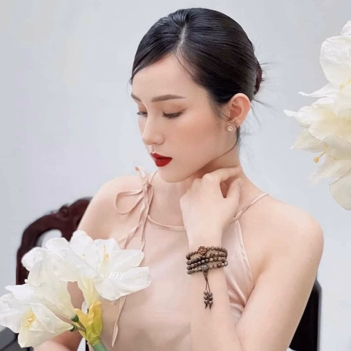 Vòng Tay Trầm Hương Tốc Thiên Nhiên 108 Hạt Phối Sen - Thắng Giang - Ảnh 18