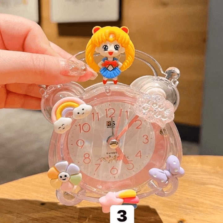 Đồng Hồ Báo Thức Hình Thú Trong Suốt - Su - Ảnh 5