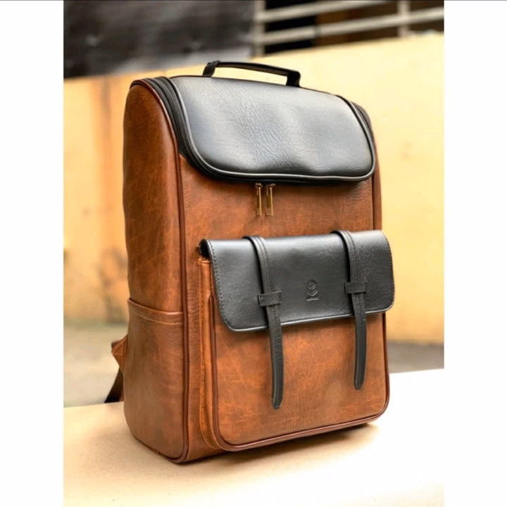 Balo Da Nam Nữ Cỡ Lớn Chống Sốc 5 Mặt, Nhiều Ngăn Phụ, Đựng Vừa Laptop 15.6Inch Pp607 - Pipi Store - Ảnh 3