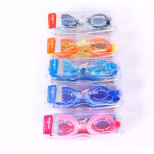 Kính Bơi Cho Bé Có Hộp Đựng Nhiều Màu Ngẫu Nhiên - Su