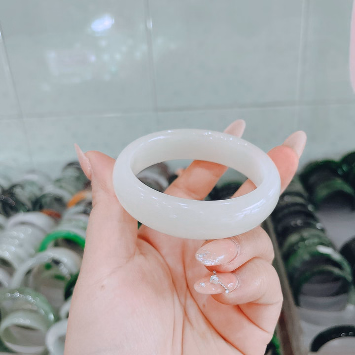 Vòng Tay Đá Onyx Marble Thiên Nhiên Bản Hẹ - Thắng Giang - Ảnh 6