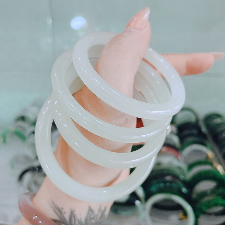 Vòng Tay Đá Onyx Marble Thiên Nhiên Bản Đũa - Thắng Giang - Ảnh 10