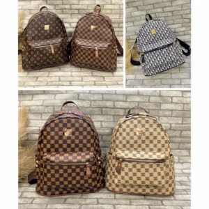 Balo Da Size 40 Vừa A4 Đi Học Đi Làm Họa Tiết Thời Trang Nhiều Ngăn Tiện Dụng Wh614 - Winnie House