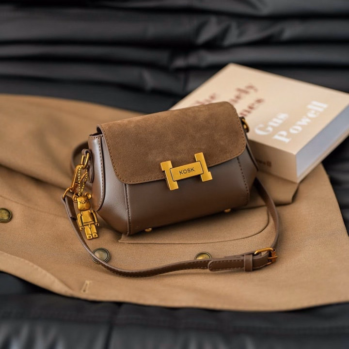 Túi Đeo Chéo, Đeo Vai Khóa H Kèm Móc Treo Sang Chảnh Lịch Sự Trẻ Trung Wh615 - Winnie House - Ảnh 5