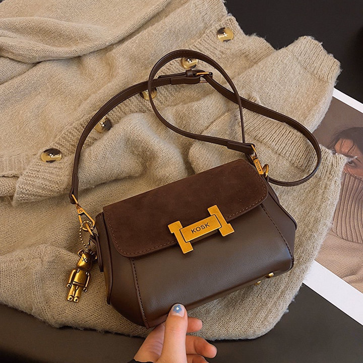 Túi Đeo Chéo, Đeo Vai Khóa H Kèm Móc Treo Sang Chảnh Lịch Sự Trẻ Trung Wh615 - Winnie House - Ảnh 4