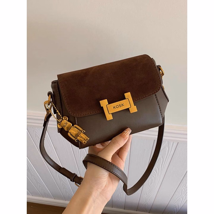 Túi Đeo Chéo, Đeo Vai Khóa H Kèm Móc Treo Sang Chảnh Lịch Sự Trẻ Trung Wh615 - Winnie House - Ảnh 13