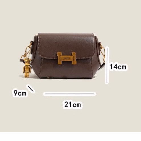 Túi Đeo Chéo, Đeo Vai Khóa H Kèm Móc Treo Sang Chảnh Lịch Sự Trẻ Trung Pp615 - Pipi Store - Ảnh 8