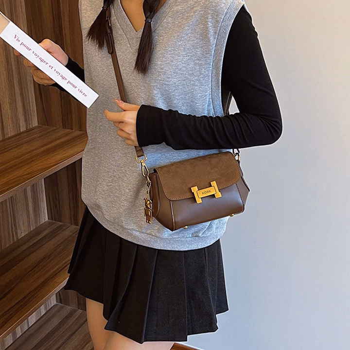 Túi Đeo Chéo, Đeo Vai Khóa H Kèm Móc Treo Sang Chảnh Lịch Sự Trẻ Trung Pp615 - Pipi Store - Ảnh 12