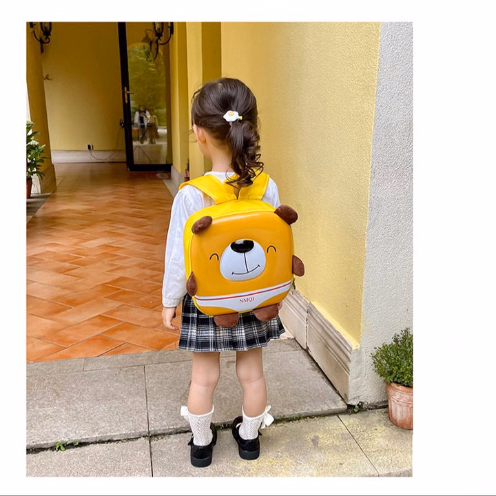 Balo Vuông Trẻ Em Cao Cấp Siêu Nhẹ Chống Nước, Quai Đeo Bằng Đệm Êm Giúp Bé Mang Thoải Mái Trên Vai 56308 - Lady'S Passion - Ảnh 6