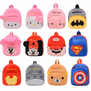 Balo Hình Thú Đáng Yêu Cho Bé Chất Nhung Mịn, Ngăn Chứa Rộng, Balo Siêu Nhẹ Bé Mang Thoải Mái Không Đeo Vai 56959 - Lady'S Passion