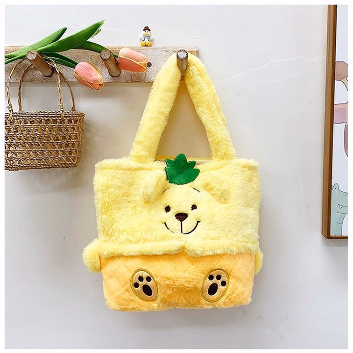Túi Xách Tay Sanrio Không Nhồi Bông Phong Cách Hoạt Hình Dễ Thương - Dmastore - Ảnh 15
