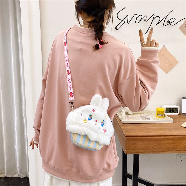 Túi Đeo Chéo Cupcake Hình Thú Bông Siêu Đáng Yêu- Dmastore - Ảnh 17