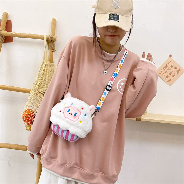 Túi Đeo Chéo Cupcake Hình Thú Bông Siêu Đáng Yêu- Dmastore - Ảnh 19