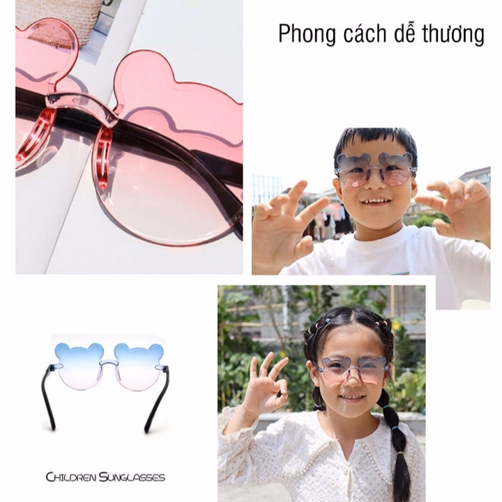 Kính Mắt Cho Bé Hình Gấu 57206 - Lady'S Passion - Ảnh 14