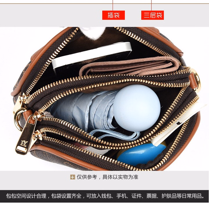 Túi Đeo Chéo, Đeo Vai Hình Cốp Tròn Họa Tiết Kèm Khóa Mèo Dễ Thương Wh618 - Winnie House - Ảnh 12