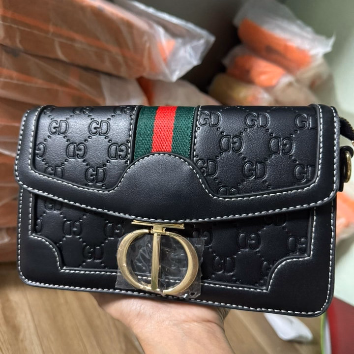 Túi Đeo Chéo Nữ Hàng Quảng Sang Trọng, Túi Đeo Vai Xách Tay Họa Tiết Thời Trang 988 - Ảnh 9