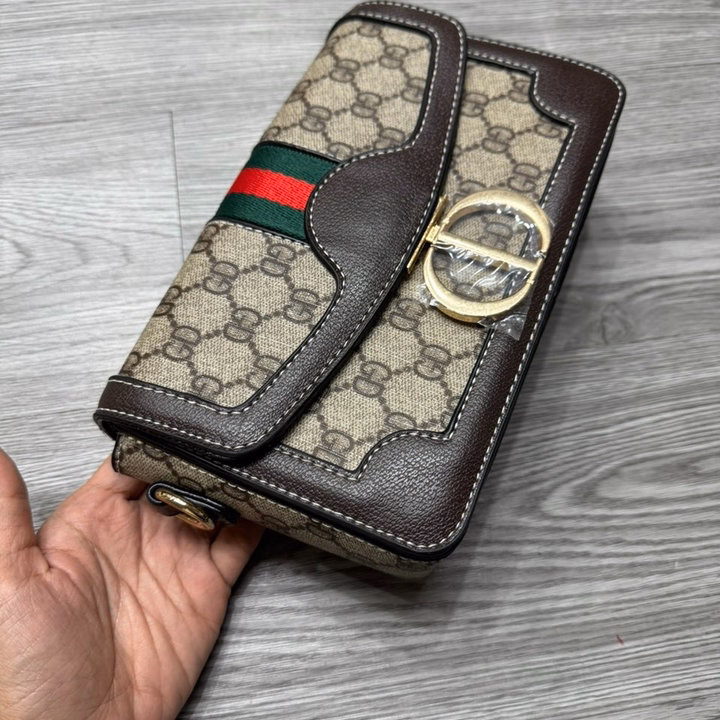 Túi Đeo Chéo Nữ Hàng Quảng Sang Trọng, Túi Đeo Vai Xách Tay Họa Tiết Thời Trang 988 - Ảnh 7