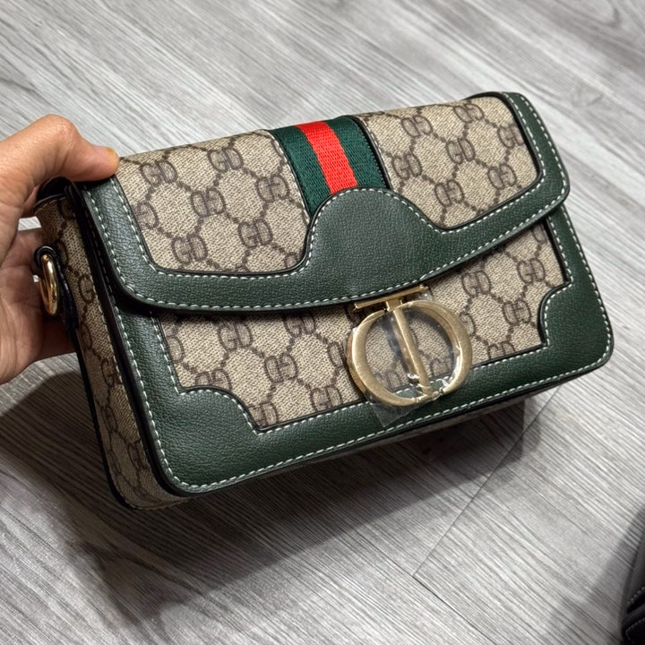 Túi Đeo Chéo Nữ Hàng Quảng Sang Trọng, Túi Đeo Vai Xách Tay Họa Tiết Thời Trang 988 - Ảnh 12