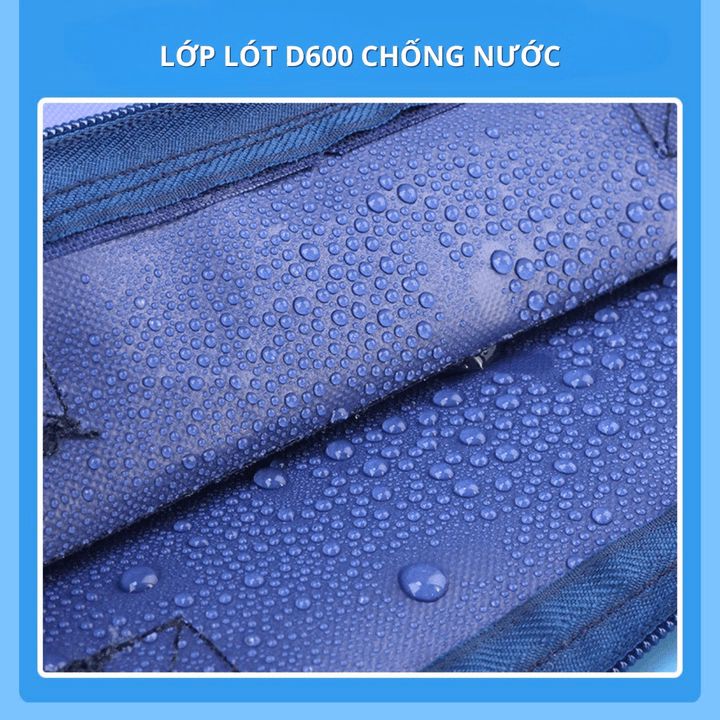 Túi Học Thêm, Túi Học Phụ Đạo Cho Bé Tiểu Học, Cấp 1, Cặp Sách Vải Oxford Chống Thấm Nước, Để Được Đa Dạng Đồ Ch145-Bh Kids - Ảnh 4