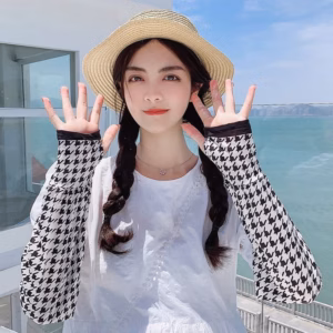 Găng Tay Chống Nắng Chất Lụa Lạnh Phong Cách Hàn Quốc Cho Nữ - Dâu Shop