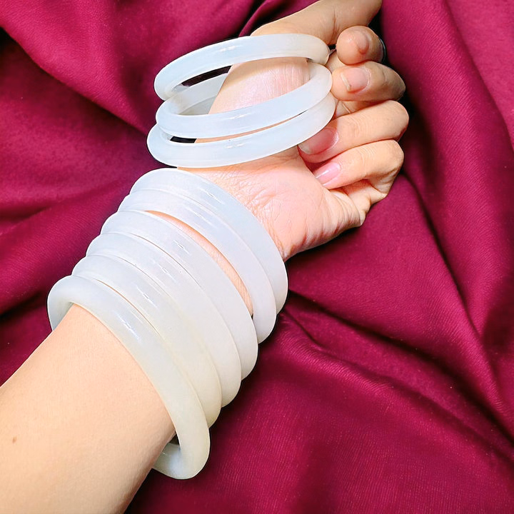 Vòng Tay Đá Onyx Marble Thiên Nhiên Bản Đũa - Thắng Giang - Ảnh 2