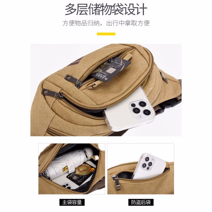 Túi Đeo Chéo, Đeo Hông Unisex Thời Trang Cá Tính Wh637 - Winnie House - Ảnh 13